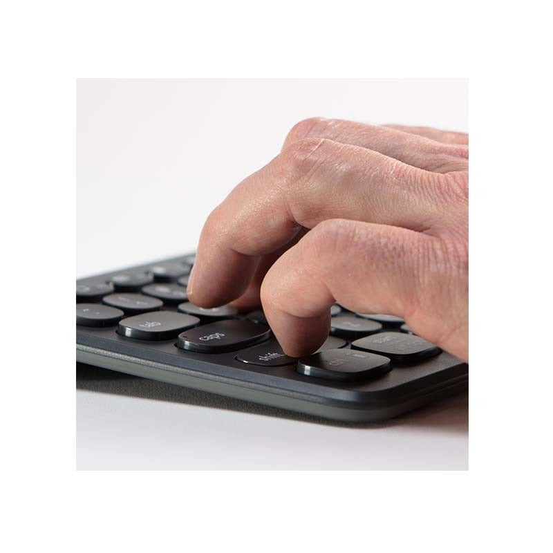ZAGG Pro Wireless Keyboard 17 Inch - Grey - Grey