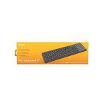 ZAGG Pro Wireless Keyboard 17 Inch - Grey - Grey