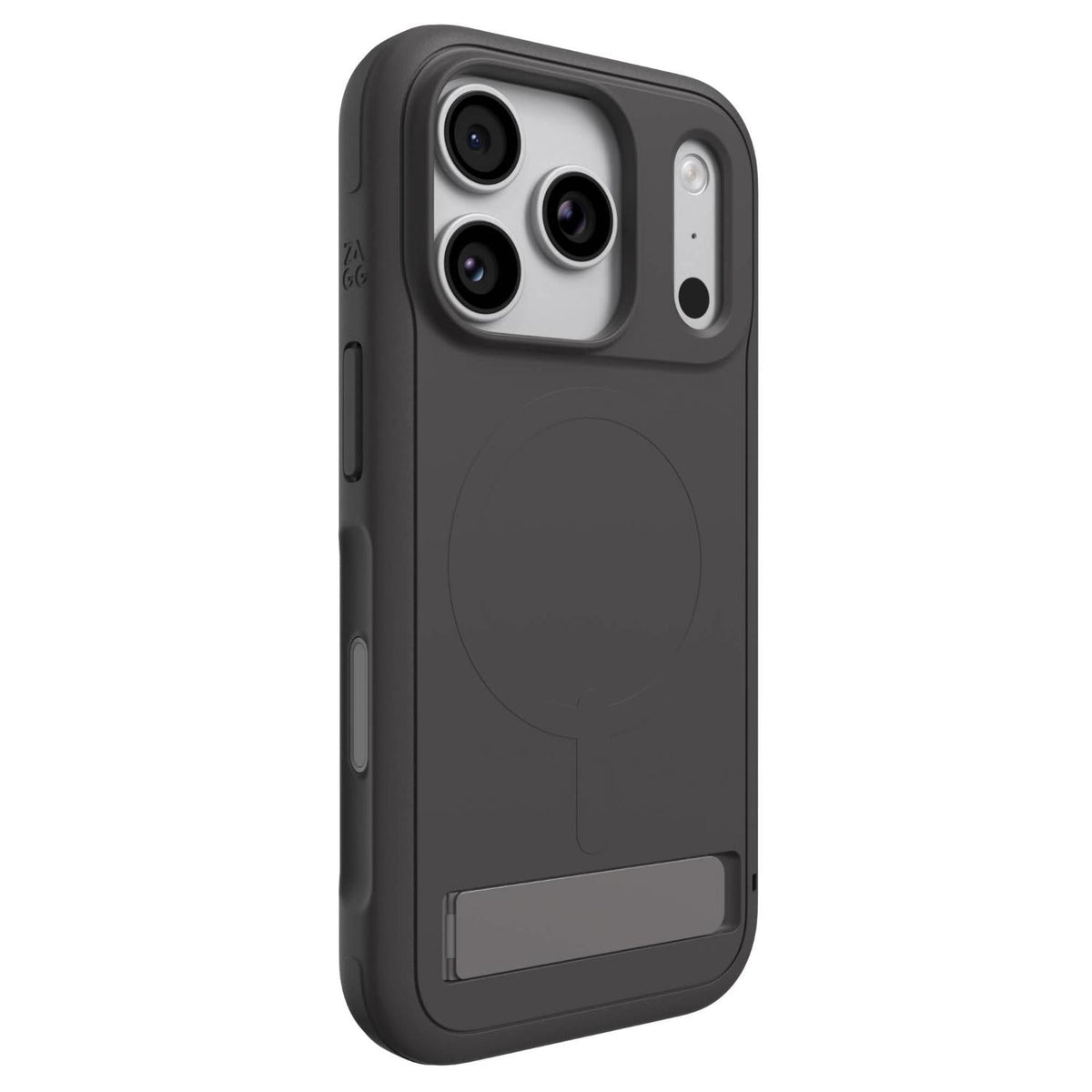 ZAGG Sedona Snap Case With Kickstand For Apple iPhone 18 Pro / 17 Pro - Grey - Grey