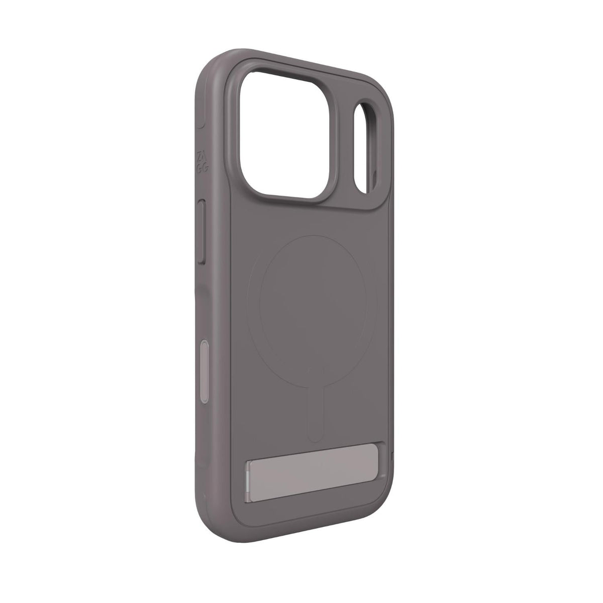 ZAGG Sedona Snap Case With Kickstand For Apple iPhone 18 Pro / 17 Pro - Grey - Grey