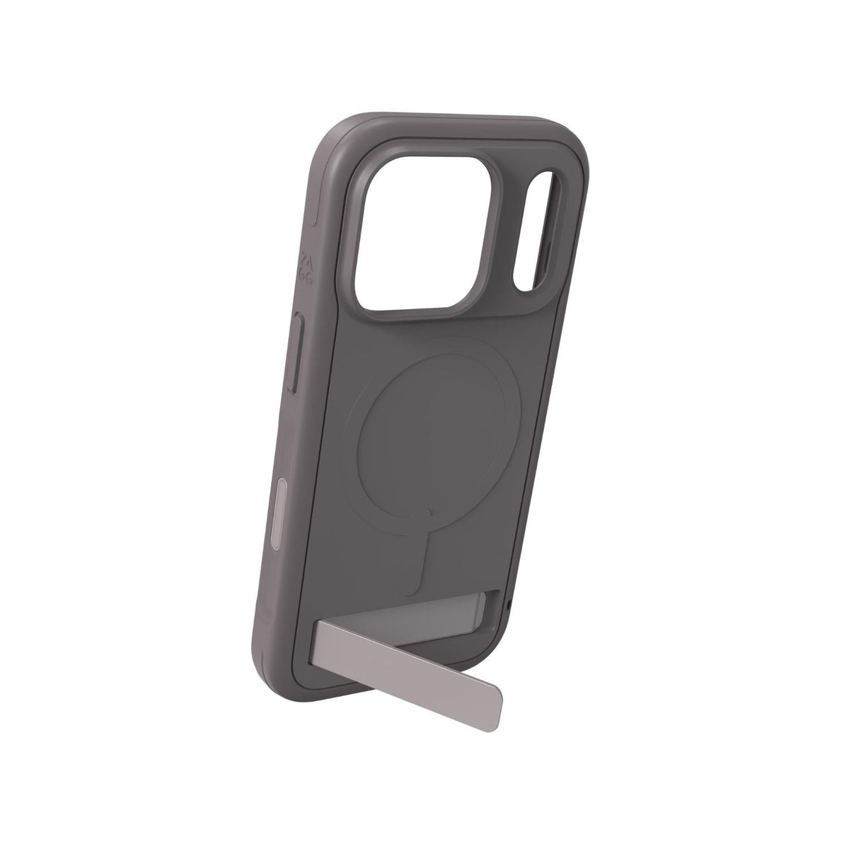 ZAGG Sedona Snap Case With Kickstand For Apple iPhone 18 Pro / 17 Pro - Grey - Grey