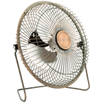 Zen Cool Series 6in Desk Fan - Copper - Kitchen and Home