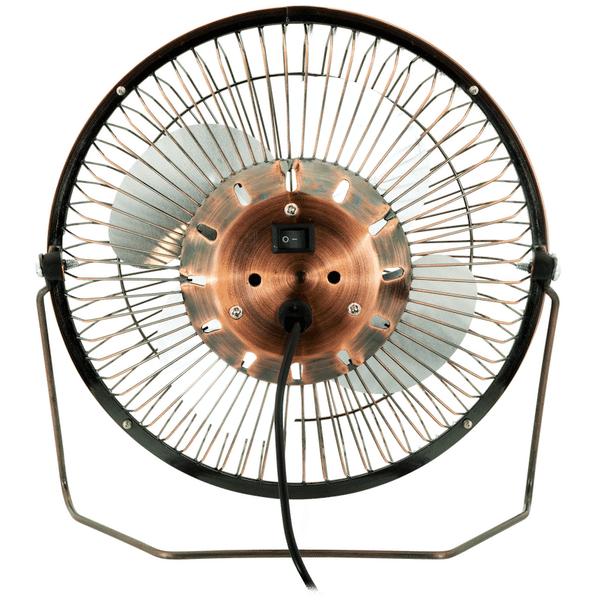 Zen Cool Series 6in Desk Fan - Copper - Kitchen and Home