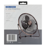 Zen Cool Series 6in Desk Fan - Copper - Kitchen and Home