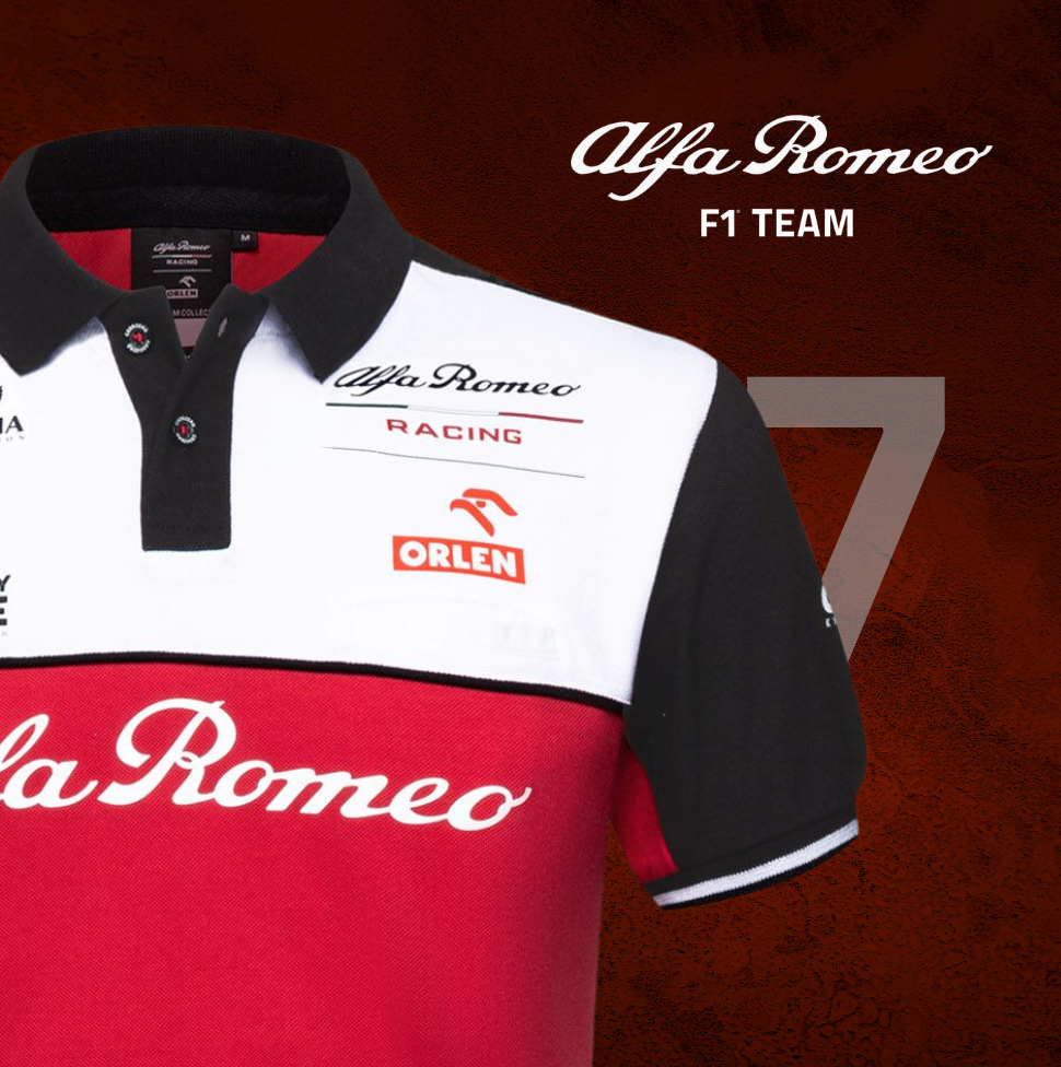 Shop alfa romeo formula 1 merchandise from Technomobi