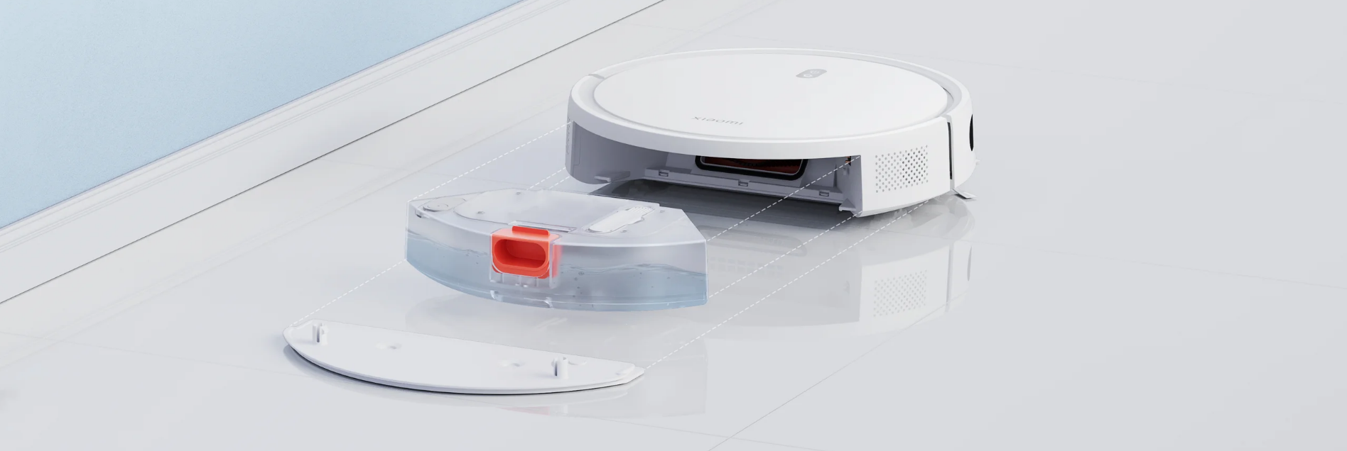All_new_Xiaomi_Robot_Vacuum_E10_Measured_water_discharge_for_controlled_mopping_sold_by_Technomobi
