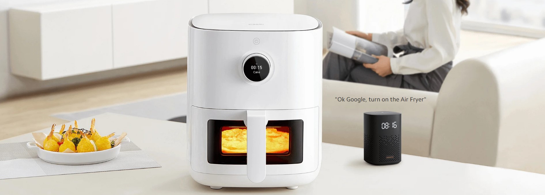 Xiaomi_Mi_Smart_Air_Fryer_Pro_4L_2023_Voice_control_with_Google_Assistant-enabled_devices_sold_by_Technomobo