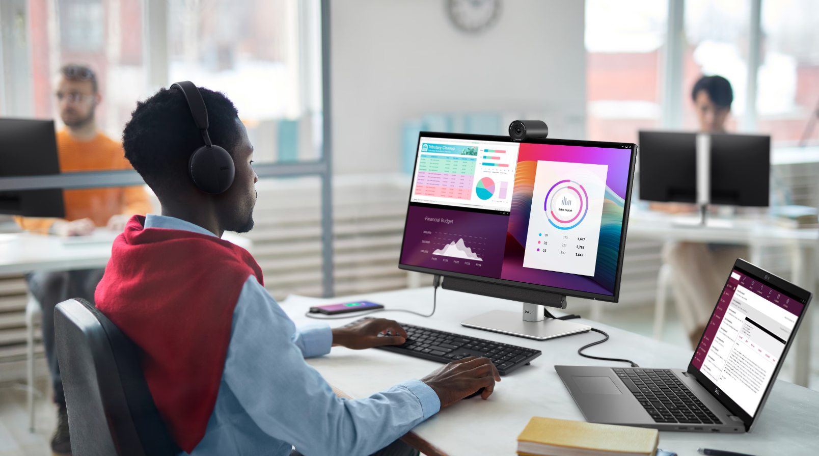 New_Dell_Monitor_23.8_inch_Full_HD_P2425H_Connect_to_productivity_sold_by_Technomobi
