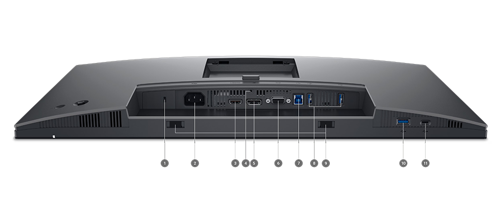 New_Dell_Monitor_23.8_inch_Full_HD_P2425H_Connectivity_options_sold_by_Technomobi