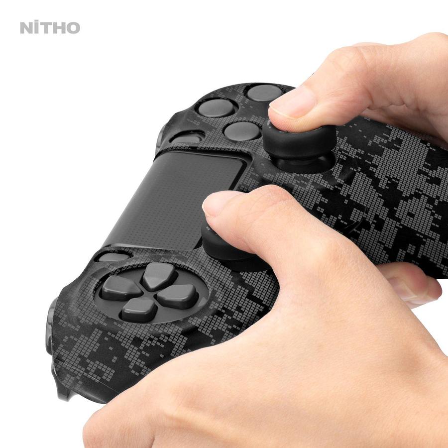 Nitho_PS4_Gaming_Kit_Set_of_Enhancers_for_PS4_controllers_in_Camo_sold_by_Technomobi