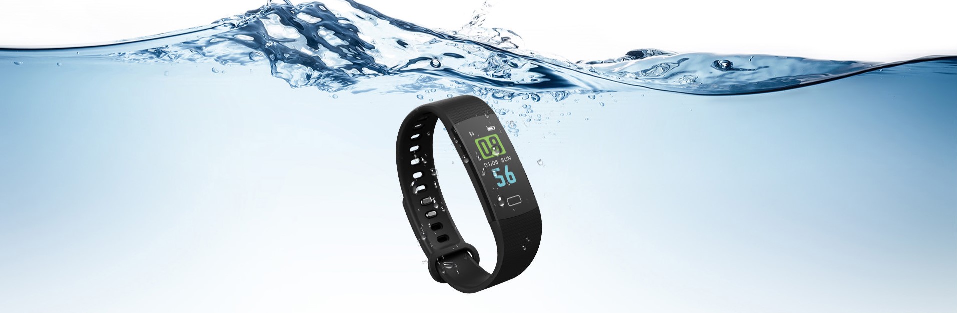 Riversong Wave S Smart Fitness Band FT11 Black Technomobi