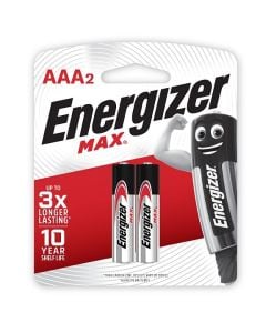 Energizer Max AAA Battery - 2 Pack