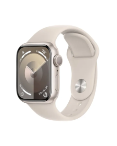 Apple Watch Series 9 GPS + Cellular - Starlight Aluminium Case with Starlight Sport Band