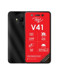 Itel V41 LTE Dual Sim 16GB Black sold by Technomobi