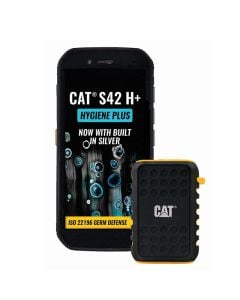 CAT S42 Plus Rugged in black with free power bank sold by Technomobi