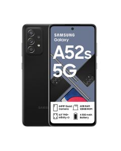 Samsung Galaxy A52s 5G Single Sim 128GB in Black sold by Technomobi