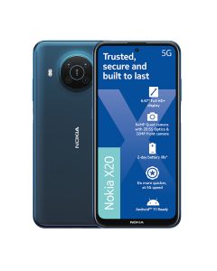Nokia X20 5G Dual Sim 128GB Network Locked in Blue sold by Technomobi