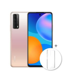 Huawei P Smart 2021 Single Sim 128GB with TPU Cover in Blush Gold sold by Technomobi
