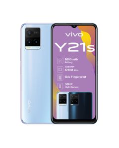 Vivo Y21s Single Sim 128GB in Pearl White sold by Technomobi