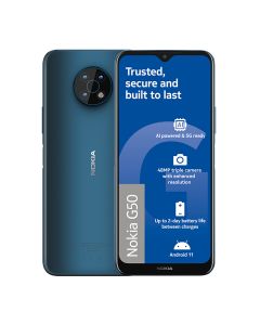 Nokia G50 5G Dual Sim 128GB in Blue sold by Technomobi