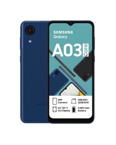 Samsung Galaxy A03 Core Dual Sim 32GB in Blue sold by Technomobi