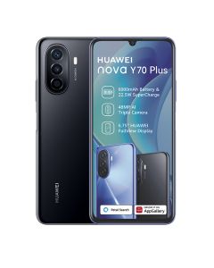 Huawei nova Y70 Plus Dual Sim 128GB in Midnight Black sold by Technomobi