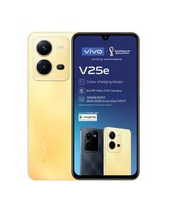 New Vivo V25e 4G 2022 Dual Sim 128GB Sunset Dazzle sold by Technomobi