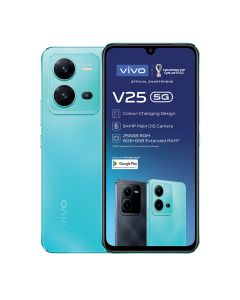 New Vivo V25 5G 2022 Dual Sim 256GB in Aqua Blue sold by Technomobi