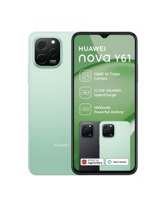 New Huawei Nova Y61 2023 Dual Sim 64GB Mint Green sold by Technomobi
