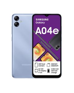 New Samsung Galaxy A04e 2022 Dual Sim 32GB in Blue sold by Technomobi