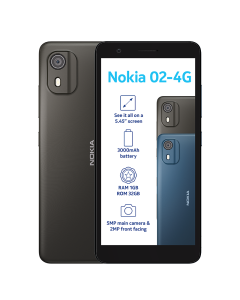 Nokia 02 4G Dual Sim 32GB Vodacom Network Locked - Grey