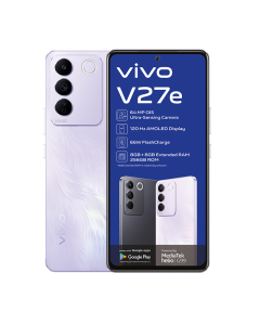 New Vivo V27e 2023 Dual Sim 256GB in purple sold by Technomobi
