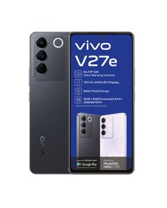 New Vivo V27e 2023 Dual Sim 256GB in Black sold by Technomobi