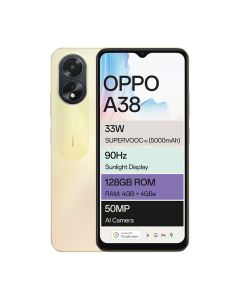 Oppo A38 4G Dual Sim 128GB - Gold