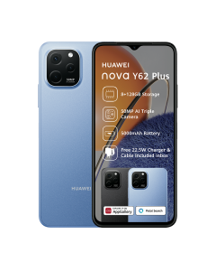 Huawei Nova Y62 Plus 4G in Blue sold by Technomobi