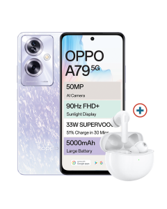 New OPPO A79 5G purple Sold by Technomobi