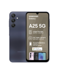 New Samsung Galaxy A25 5G 2024 in Black sold by Technomobi