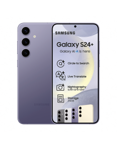 New Samsung Galaxy S24 plus 5G Purple sold by Technomobi