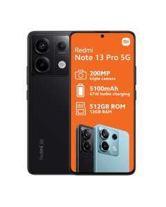 Xiaomi redmi note 13 pro 5G black sold by Technomobi