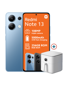 Xiaomi redmi note 13 + Xiaomi Ai fryer sold by Technomobi