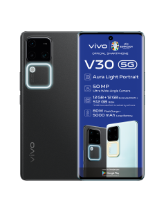 New Vivo V30 5G in black sold by technomobi