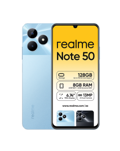 Realme Note 50 in blue sold by Technomobi