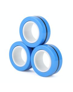 Superfly Magnetic Stress Relief Spinner Rings - Blue