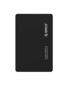 Orico 2.5″ USB3.0 External HDD Black Enclosure - Black