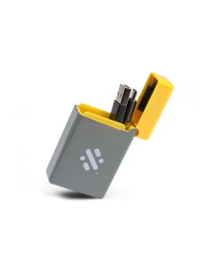 Swipe: Retractable 3-In-1 Charger Cable - Yellow