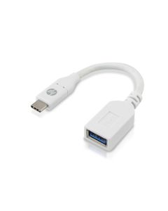 HP USB-C to USB A Cable 10cm White