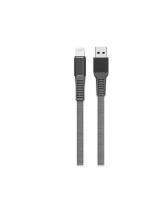 Superfly Apple Lightning to USB Sync & Charge 1.2m Cable - Aluminium 