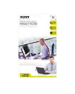 Port Connect 2D Professional Privacy Filter 14 inch for Laptops and Desktops