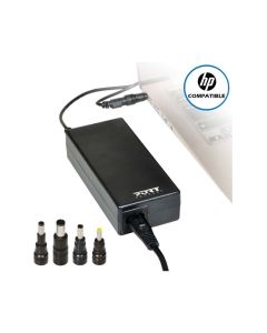Port Connect 65W HP Notebook Adapter - Black