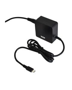 Port Connect 45W Type C Notebook Power Supply -  Black